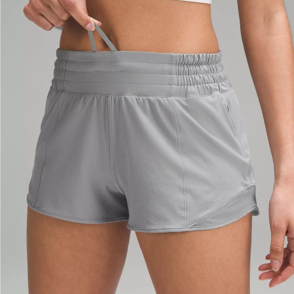 Lululemon Hotty Hot Grey Shorts